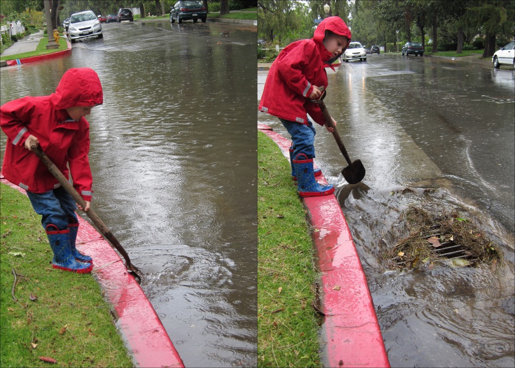 Clearing drains